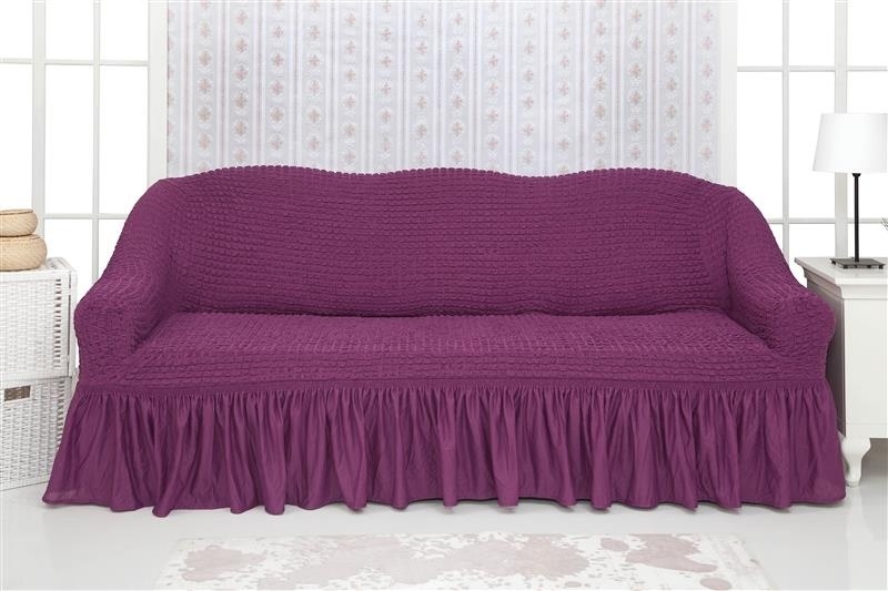 Покрывало-чехол на диван Фиолетовый