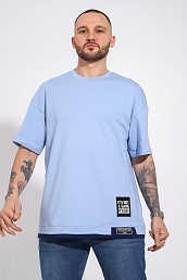 Мужская футболка Альтаир-2 / Голубой