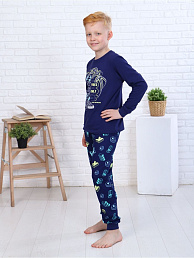 Детская пижама "Мальчишка" длинный рукав