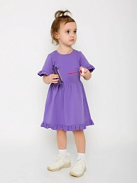Детское Платье Равшана-1 ПЛ-732/1 Фиолетовое
